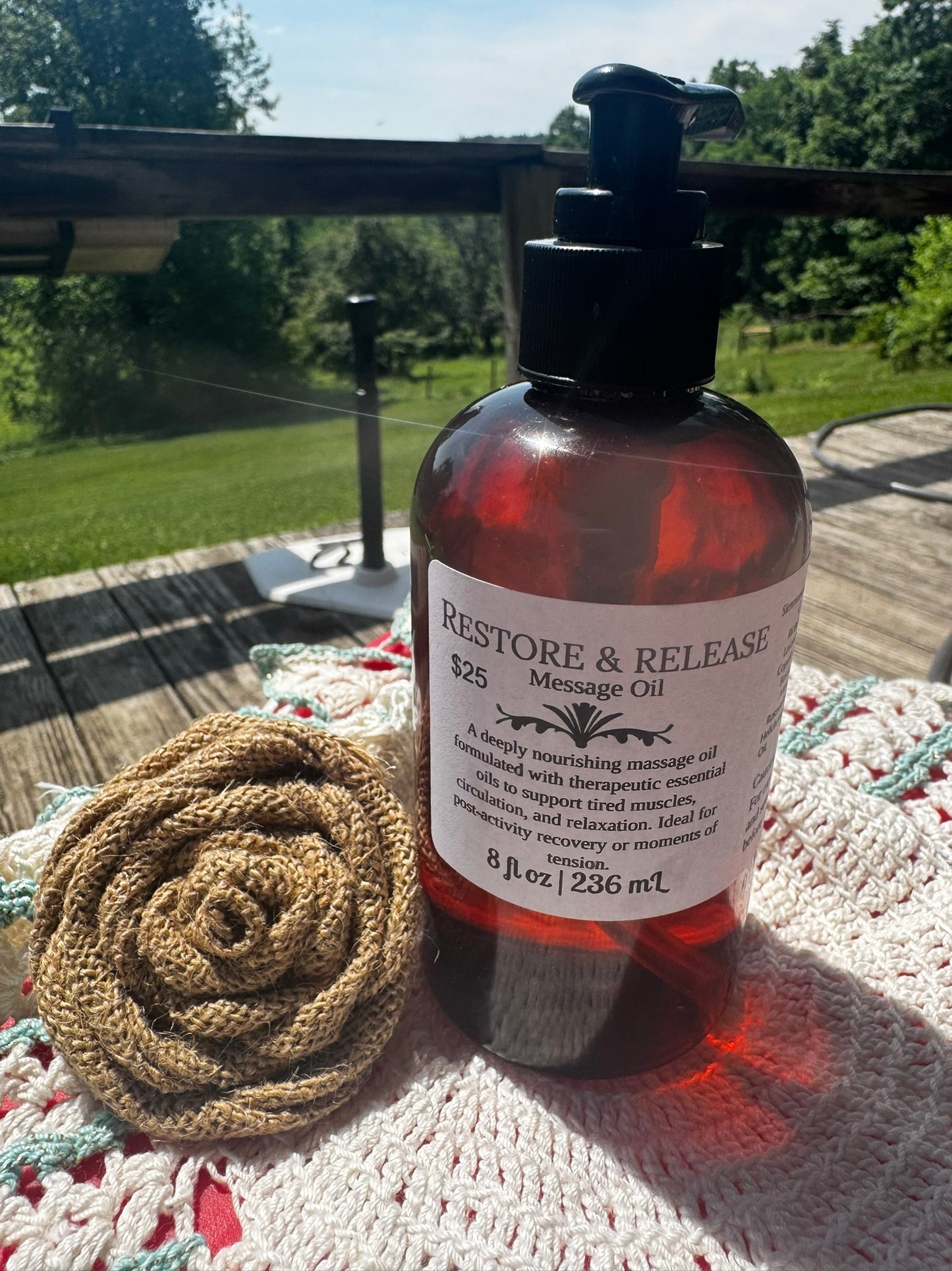 Restore & Release Message Oil